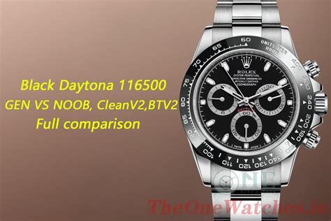 daytona 116500 clean vs bt.